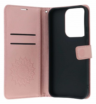Knížkové pouzdro Mezzo na Xiaomi Redmi 15C Mandala růžová (2)