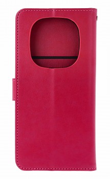Knížkové pouzdro Mezzo na Xiaomi Redmi Note 14 Pro 5G Lapač se sovičkou růžové