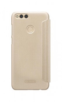 Knížkové pouzdro Nillkin Sparkle na Honor 7X zlaté