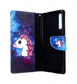 Knížkové pouzdro na Huawei P Smart Pro Space Unicorn (2)