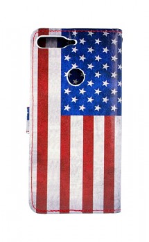 Knížkové pouzdro na Huawei Y7 Prime 2018 Amerika II