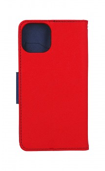 Knížkové pouzdro na iPhone 14 červené