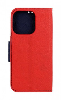 Knížkové pouzdro na iPhone 14 Pro červené