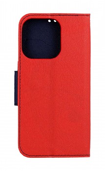 Knížkové pouzdro na iPhone 15 Pro červené