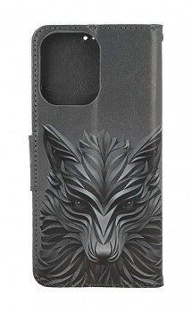 Knížkové pouzdro TopQ na mobil Motorola Edge 60 Fusion Vlk