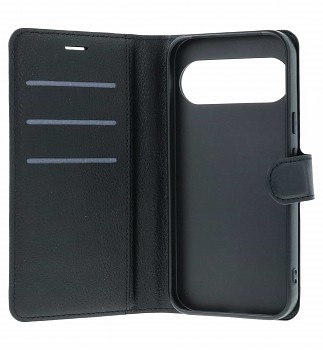 Knížkové pouzdro Leather Folio na Google Pixel 10 černé (2)