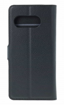 Knížkové pouzdro Leather Folio na Google Pixel 9a černé