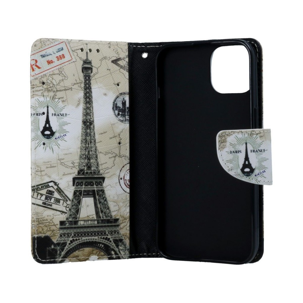 Knížkové pouzdro na iPhone 13 Paris 2 (2)