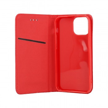 Knížkové pouzdro Smart Magnet na iPhone 13 mini červené (1)