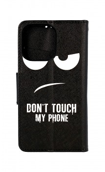 Knížkové pouzdro na iPhone 13 Pro Don´t Touch 