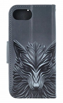 Knížkové pouzdro na iPhone 16e Vlk