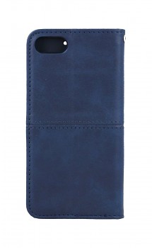 Knížkové pouzdro na iPhone SE 2020 Business modré