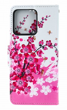 Knížkové pouzdro na Motorola Moto G86 5G Kytičky