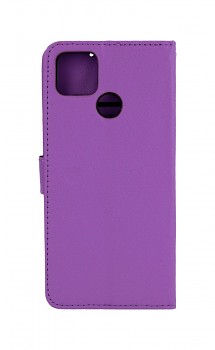 Knížkové pouzdro na Realme 7i fialové s přezkou
