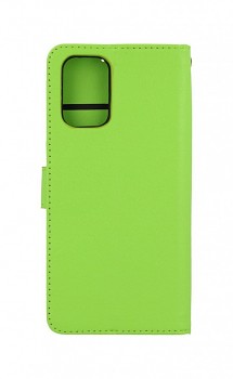 Knížkové pouzdro TopQ na mobil Realme 8 5G zelené s přezkou