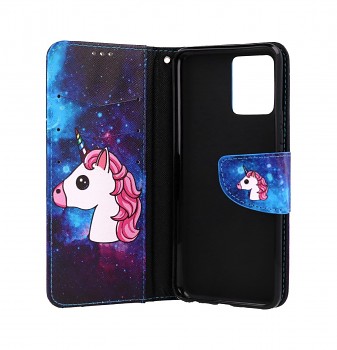 Knížkové pouzdro na Realme 8 Space Unicorn (2)