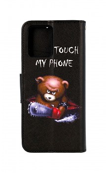 Knížkové pouzdro na Realme 8 Pro Don't Touch méďa
