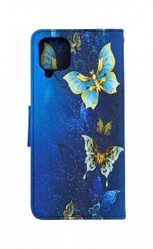 Knížkové pouzdro na Samsung A12 Kouzelní motýlci