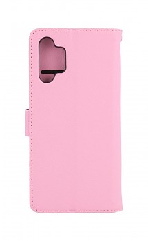 Knížkové pouzdro Samsung A13 světle růžové s přezkou
