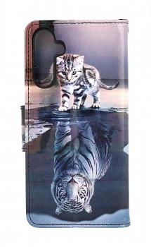 Knížkové pouzdro na Samsung A15 Tygr
