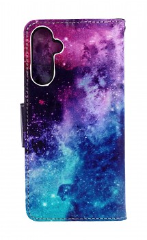 Knížkové pouzdro na Samsung A15 Vesmír