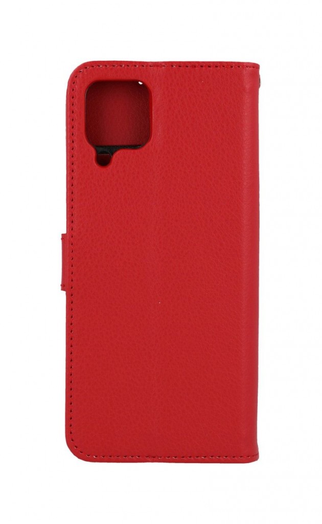 Knížkové pouzdro na Samsung A22 červené s přezkou  