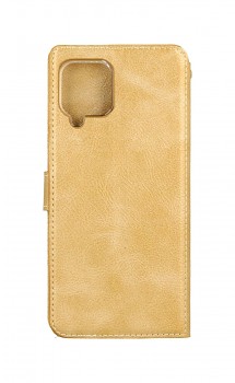 Knížkové pouzdro Molan Cano Issue Diary na Samsung A22 zlaté
