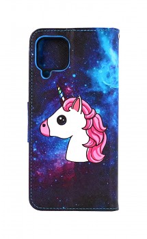 Knížkové pouzdro na Samsung A22 Space Unicorn