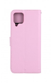 Knížkové pouzdro na Samsung A22 světle růžové s přezkou  