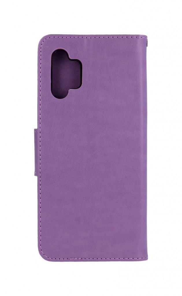 Knížkové pouzdro na Samsung A32 5G Butterfly fialové