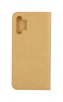 Knížkové pouzdro Luna Book na Samsung A32 zlaté 