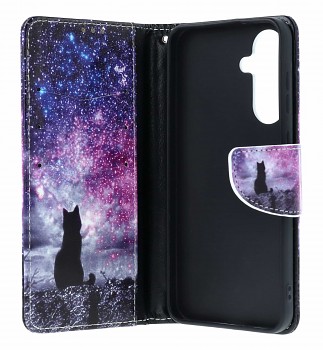 Knížkové pouzdro na Samsung A36 Hvězdná obloha (2)