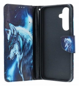 Knížkové pouzdro na Samsung A36 Vlkodlak (2)