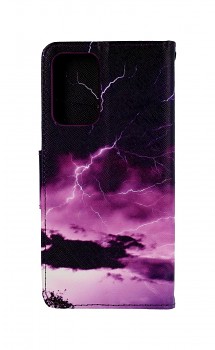 Knížkové pouzdro na Samsung A52 Bouřka