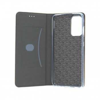 Knížkové pouzdro Sensitive Book na Samsung A52 zlaté (2)