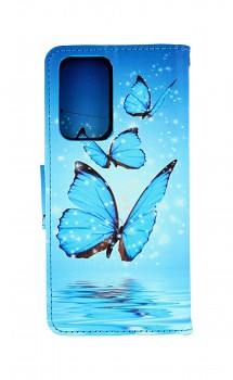 Knížkové pouzdro na Samsung A53 5G Modří motýlci