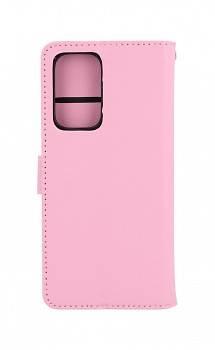 Knížkové pouzdro Samsung A53 5G světle růžové s přezkou