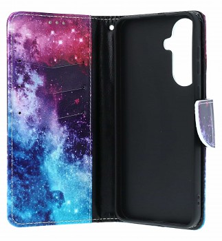 Knížkové pouzdro na Samsung A57 Vesmír (2)