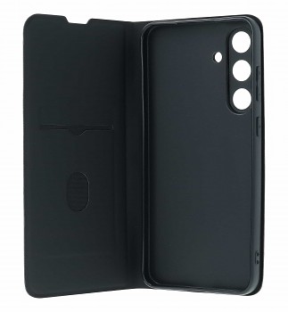 Knížkové pouzdro Magskin na Samsung S25 FE černé (2)