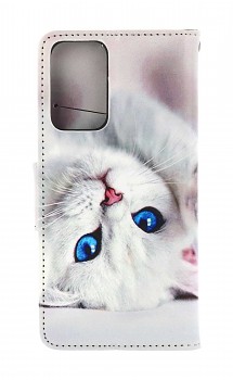 Knížkové pouzdro na Samsung A23 5G Kočička