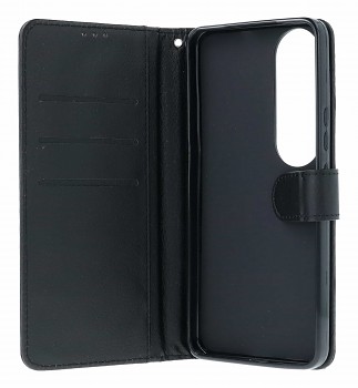 Knížkové pouzdro na Vivo V50 Lite černé s přezkou (2)