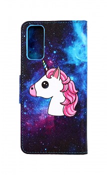 Knížkové pouzdro na Vivo Y70 Space Unicorn