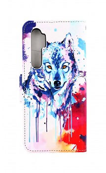 Knížkové pouzdro na Xiaomi Mi Note 10 Lite Kresba vlka