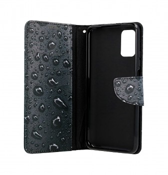 Knížkové pouzdro na Xiaomi Poco M3 Kapky (2)