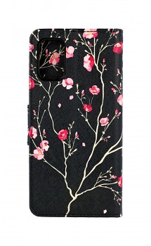 Knížkové pouzdro na Xiaomi Poco M3 Noční květy 