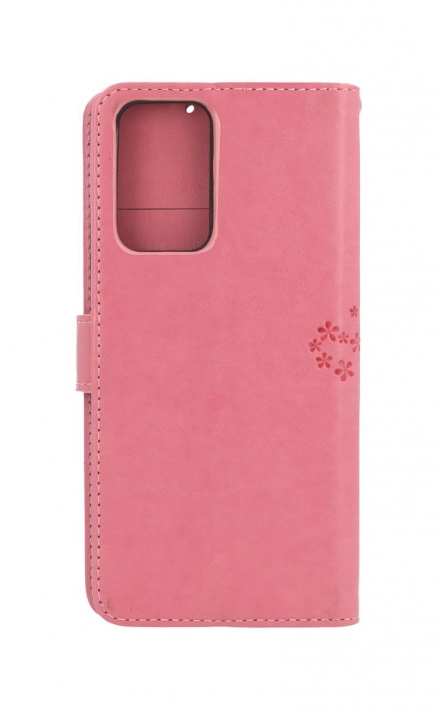 Knížkové pouzdro na Xiaomi Poco M4 Pro 5G Růžový strom sovičky 1