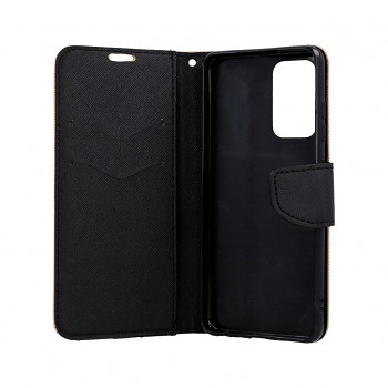 Knížkové pouzdro TopQ na mobil Xiaomi Redmi 10 zlaté 1