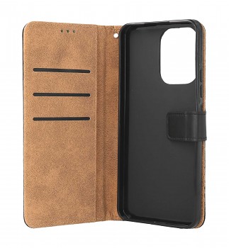 Knížkové pouzdro na Xiaomi Redmi 13C černé s přezkou 2 (2)