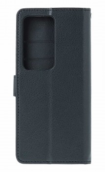 Knížkové pouzdro na Xiaomi Redmi 15 černé s přezkou