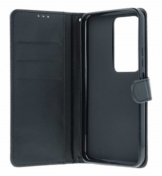 Knížkové pouzdro na Xiaomi Redmi 15 černé s přezkou (2)